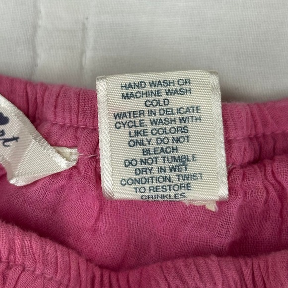 Derek Heart Pink Cotton Gauze Tiered Midi Skirt Boho Crochet Lace Sequin M - Picture 8 of 9